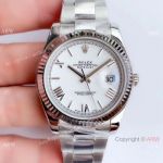 NEW Upgraded Rolex Oyster Datejust II Noob 3235 V3 Watch Stainless Steel White Face_th.jpg